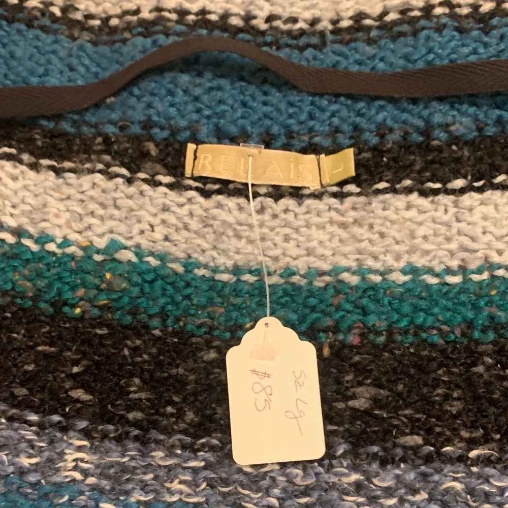 NWT - Relais Knitware - Cardigan Sweater Wrap - Picture 3 of 9